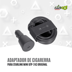 Adaptador Original Starlink Mini para Cigarrera de Auto