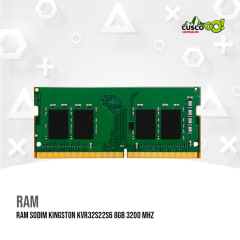 MEMORIA RAM SODIM KINGSTON KVR32S22S6 8GB 3200 MHz