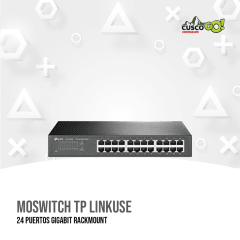 SWITCH TP LINK 24 PUERTOS GIGABIT RACKMOUNT
