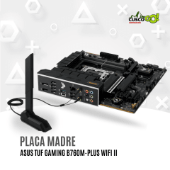 Placa madre ASUS TUF Gaming B760M PLUS WiFi II LGA1700 DDR5 mATX