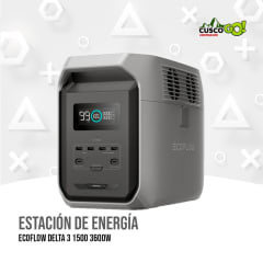 Estación de Energía Portátil EcoFlow DELTA 3 1536Wh 1800W