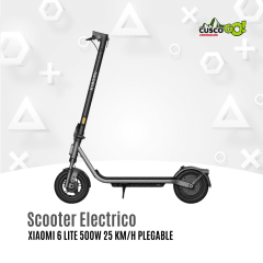 Scooter Eléctrico Xiaomi 6 Lite 500W 25 kmh Plegable
