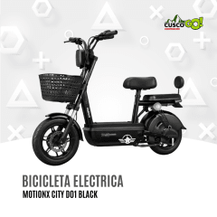 Bicicleta Eléctrica MotionX City D01 Negro