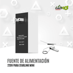 Fuente De Alimentación 220v para Starlink Mini