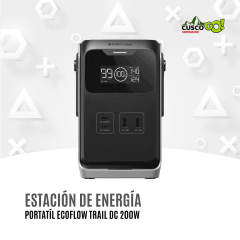 Estación de Energía Portátil Ecoflow Trail DC 200W