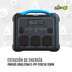 Estación de Energía Portátil Forza Titan 1200W FZ-FPP-T1202