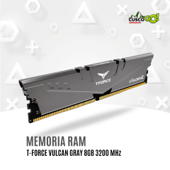 Memoria RAM TeamGroup T Force Vulcan Z Gray 8GB DDR4 3200MHz