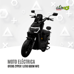 Moto Eléctrica Ofero Zyper 1 Litio 600W