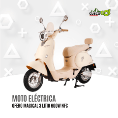 Moto Eléctrica Ofero Magical 3 Litio 600W