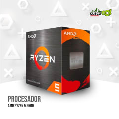 Procesador AMD Ryzen 5 5500, 3.60 / 4.20 GHz, 16MB L3 Cache, 6-Cores, AM4, 7nm, 65W.