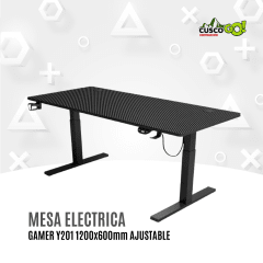 Escritorio Electrico Gamer Elevable Y201 1200x600mm