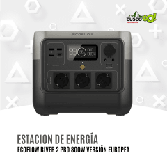 Estación de Energía Portátil EcoFlow RIVER 2 Pro 800W Edición Europea 768Wh