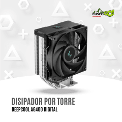 DISIPADOR POR TORRE DEEPCOOL AG400 DIGITAL