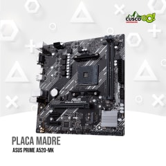 PLACA MADRE ASUS PRIME A520-MK