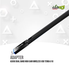 ADAPTER AC650 DUAL BAND HIGH GAIN WIRELESS USB TENDA U10