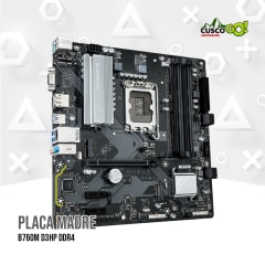 PLACA MADRE GIGABYTE B760M D3HP DDR4, CHIPSET INTEL B760, LGA1700, MATX