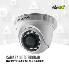 CAMARA DE SEGURIDAD HIKVISION TURBO HD DE 2MP DS-2CE56D0T-IRPF