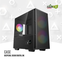 CASE DEEPCOOL CH360 DIGITAL BK