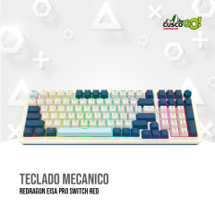 TECLADO MECANICO REDRAGON EISA PRO SWITCH RED