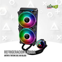 REFRIGERACION LIQUIDA ANTRYX TRITON EVO 240 BLACK
