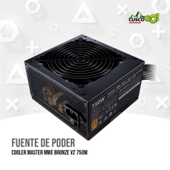 FUENTE DE PODER COOLER MASTER MWE BRONZE V2 750W