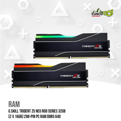 MEMORIA RAM TRIDENT Z5 NEO RGB 6400 MT/s cl32