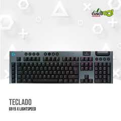 TECLADO MECANICO LOGITECH G915X LIGHT BLACKSPEED