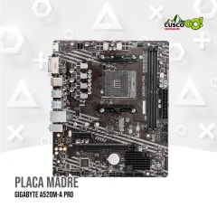 PLACA MADRE MSI A520M-A PRO DDR4 AM4