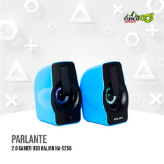 PARLANTE 2.0 GAMER USB HALION HA-S256 LED