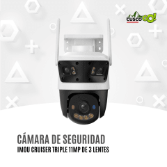 Camara de Seguridad Imou Cruiser Triple 11MP con 3 Lentes
