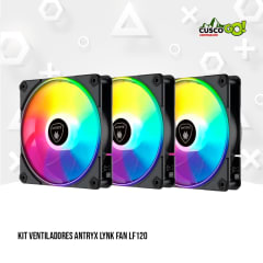 KIT VENTILADORES ANTRYX LYNK FAN LF120