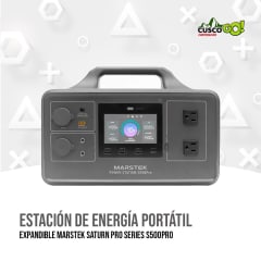 ESTACION DE ENERGIA PORTATIL MARSTEK SATURN PRO SERIES S500PRO
