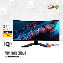 MONITOR CURVO GIGABYTE GS34WQC 34
