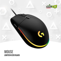 MOUSE LOGITECH G203 BLACK