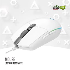 MOUSE LOGITECH G203 WHITE