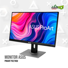 MONITOR PROFESIONAL ASUS ProArt Display PA278QV - 27 pulgadas, IPS, WQHD (2560 x 1440), 100% sRGB
