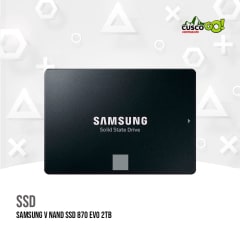 UNIDAD DE ESTADO SOLIDO SAMSUNG V NAND SSD 870 EVO 2TB