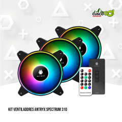 KIT VENTILADORES ANTRYX SPECTRUM 310