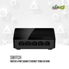 SWITCH 5-PORT GIGABIT ETHERNET TENDA SG105M