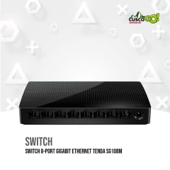 SWITCH 8-PORT GIGABIT ETHERNET TENDA SG108M