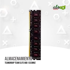 MEMORIA RAM TEAMGROUP TEAM ELITE 8GB 1333 MHZ