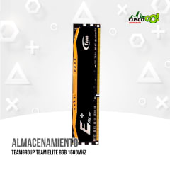 MEMORIA RAM TEAMGROUP TEAM ELITE 8GB 1600MHZ