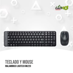 TECLADO INALAMBRICO LOGITECH MK220