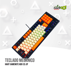 TECLADO MECANICO HAVIT GAMENOTE KB512L-SP