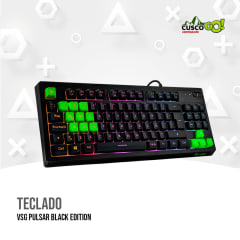 TECLADO VSG PULSAR BLACK EDITION