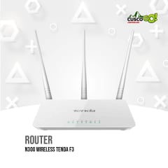 ROUTER N300 WIRELESS TENDA F3