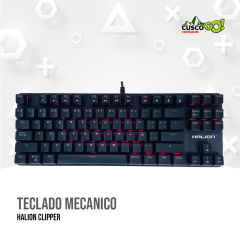 TECLADO MECANICO HALION CLIPPER