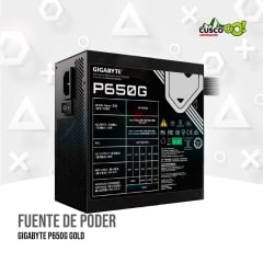 FUENTE DE PODER GIGABYTE P650G GOLD