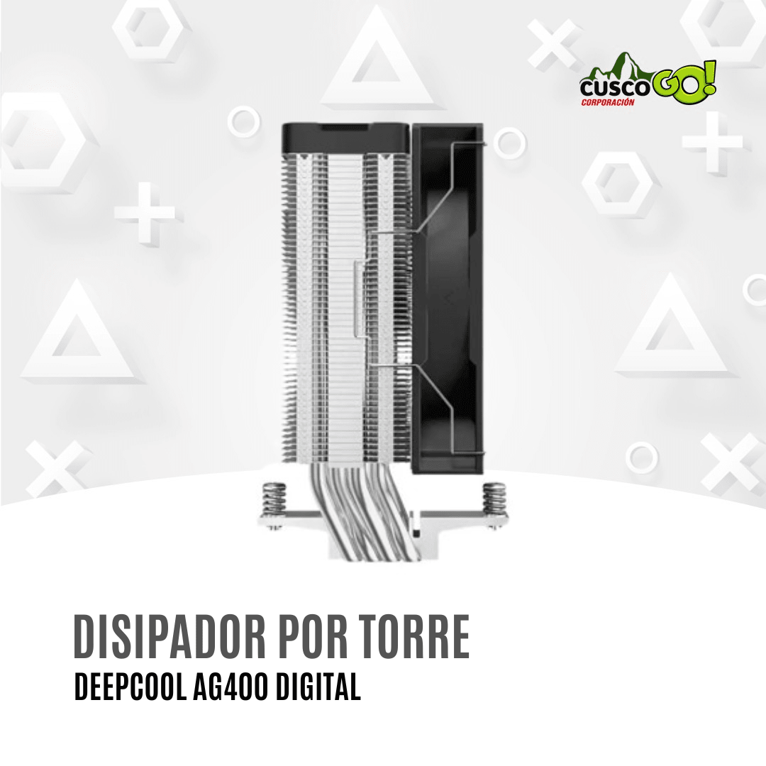 DISIPADOR POR TORRE DEEPCOOL AG400 DIGITAL3