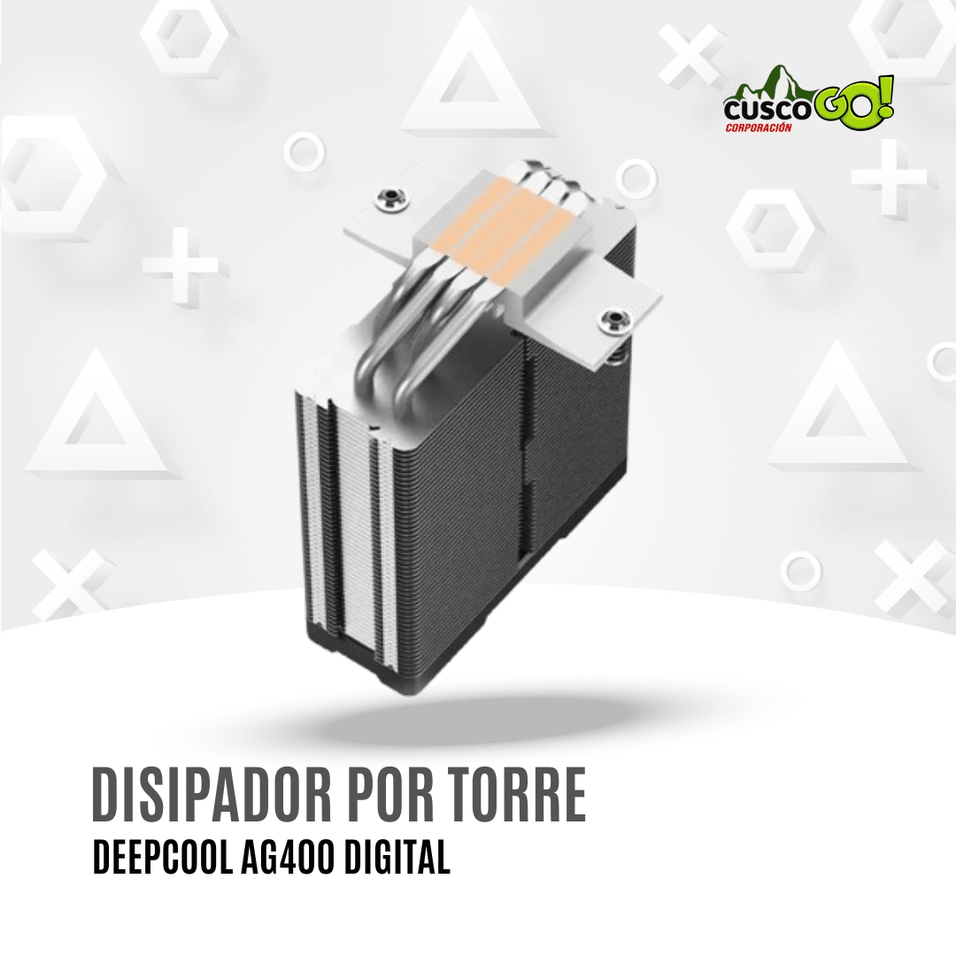 DISIPADOR POR TORRE DEEPCOOL AG400 DIGITAL4
